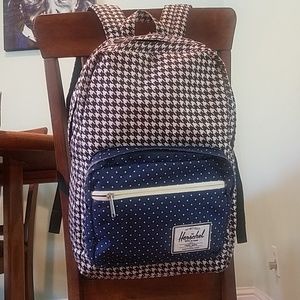 Herschel Houndstooth and Polka Dot Backpack